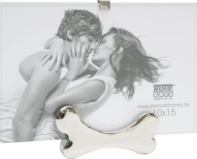 Deknudt Frames fotolijst S67FA2 - glas - zilverkleur  - 10x15 cm