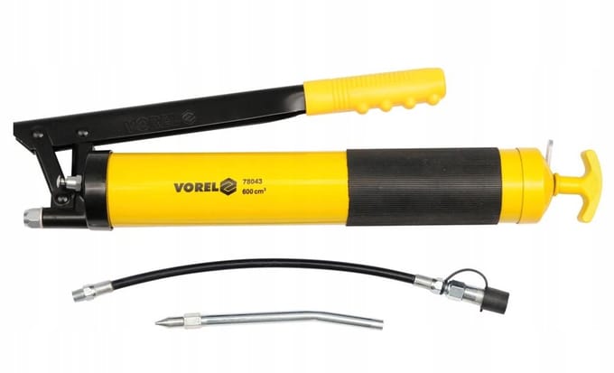 Vorel 78043 - Handmatige Vetspuit - 600ml - Ergonomische Handgreep