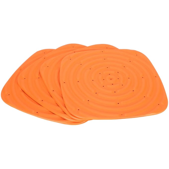 4 STUKS Kip Nestkussen Wasbaar Nestkast Kussen Herbruikbaar Bodembedekking Mat Kip Bedden Box Liners Kussen oranje
