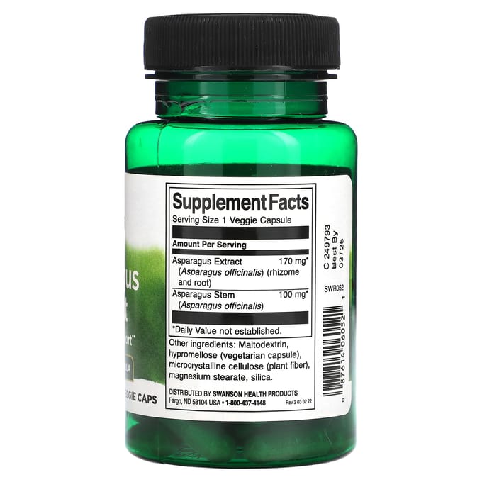 Asperge-extract, Groentecapsules 60