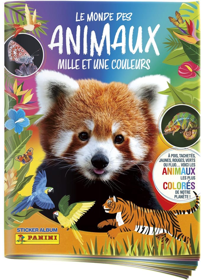 Startpakket - PANINI - Dieren 2025 - Album + 3 pakjes - 15 stickers schoon