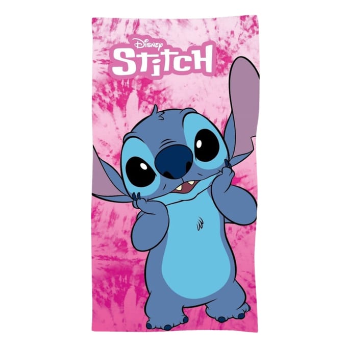 Lilo & Stitch Strandlaken 100% katoen - Roze