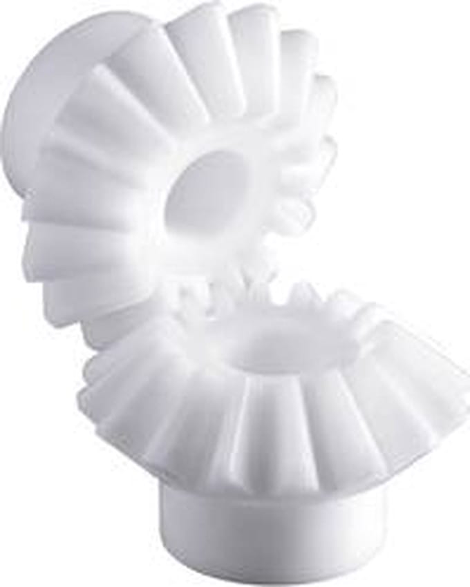 Reely Polyactaal kegeltandwiel Soort module: 0.5 Aantal tanden: 16, 16 1 set(s)