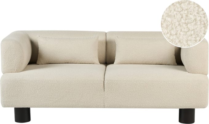 MOVIK - Tweezitsbank - Gebroken wit - Bouclé