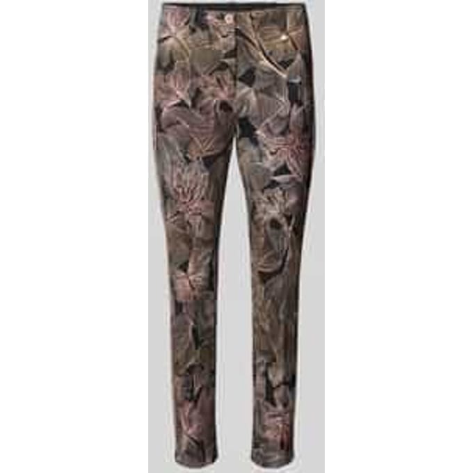 Stoffen broek met Franse steekzakken