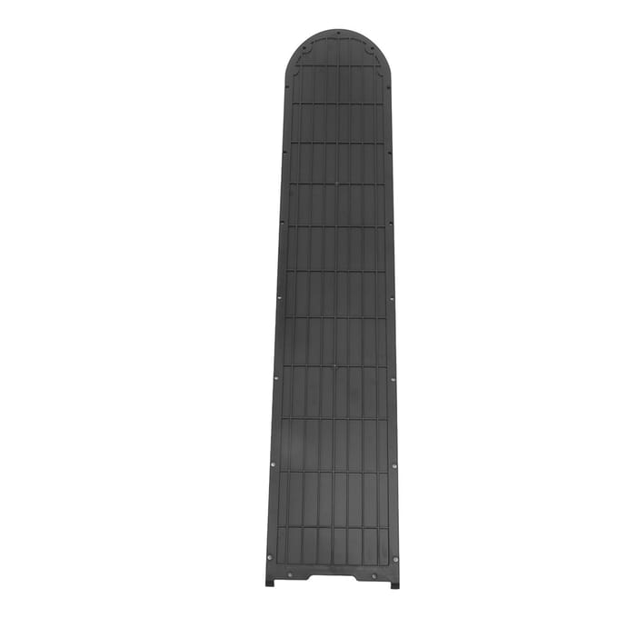 Couvercle de batterie de scooter électrique, plaque de protection antidérapante robuste pour compartiment de batterie Xiaomi black