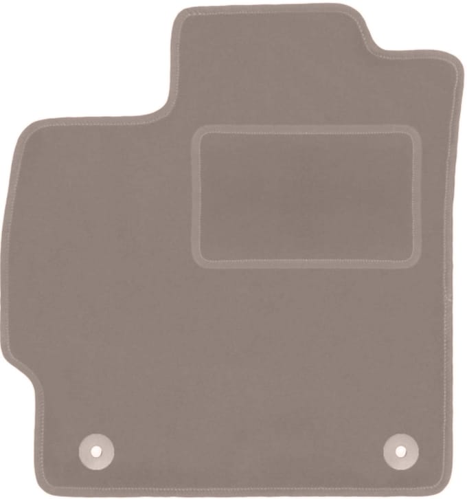 Beige bestuurdersmat voor: Toyota Prius III XW30 hatchback (2011-2015)