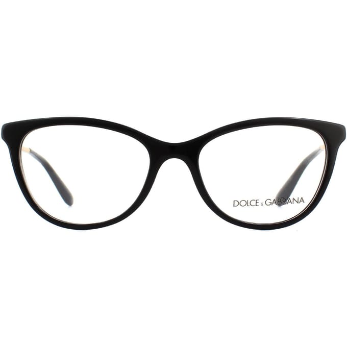 Dolce & Gabbana Cats Eye Black Womens Glazen frames