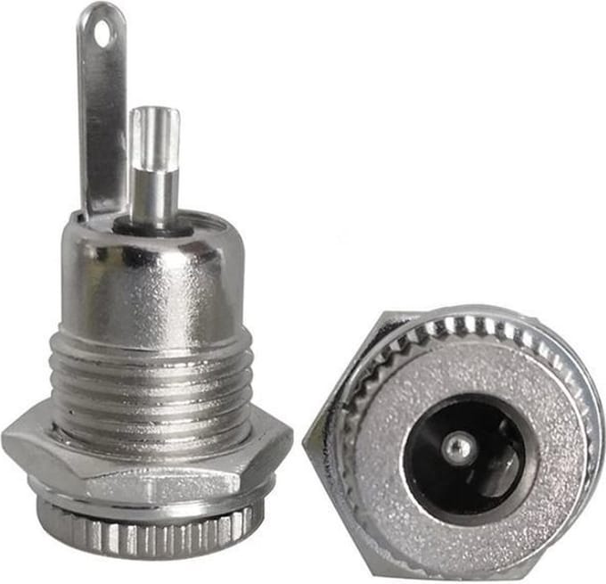 DC POWER JACK 2.5MM PANEL MOUNT ROUND DC-099