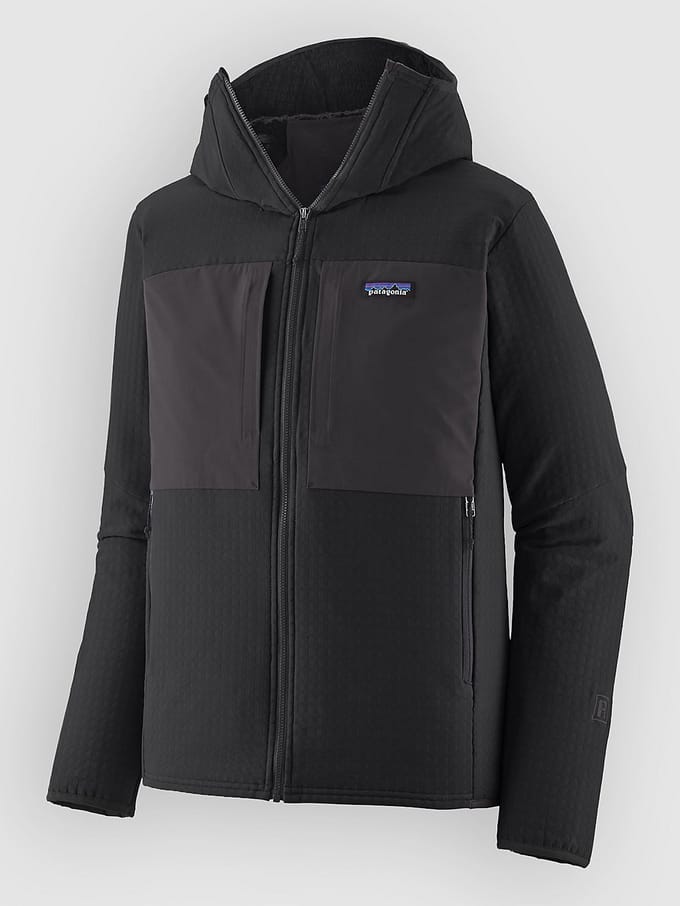 Patagonia R2 Techface Hoody Jas zwart