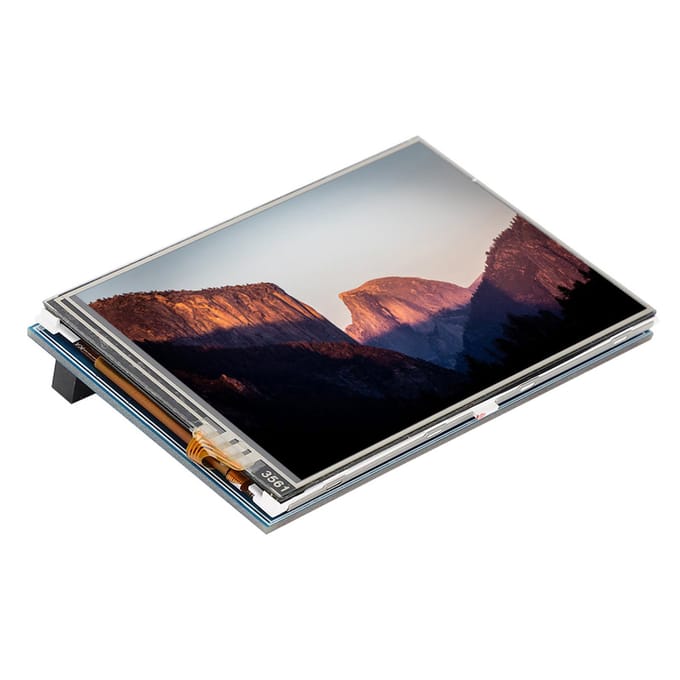 3,5 inch 480x320 resolutie kleurrijk TFT LCD touchscreen display voor Raspberry Pi