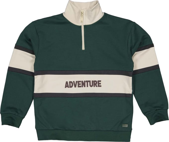Quapi - Jongens sweater - Bottle Green - Maat 92