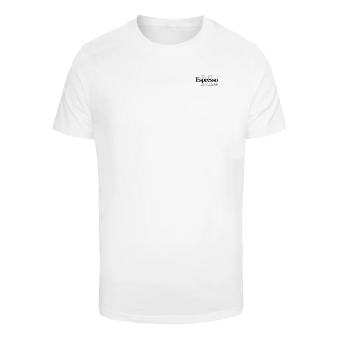 Mister Tee - Espresso M Club Heren T-shirt - S - Wit