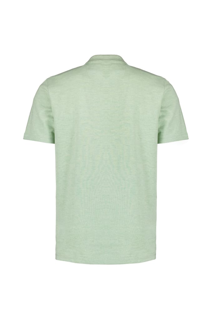 No Excess Polo v melange mint