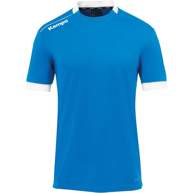 Kempa Player Shirt Heren - sportshirts - lichtblauw/wit - Mannen