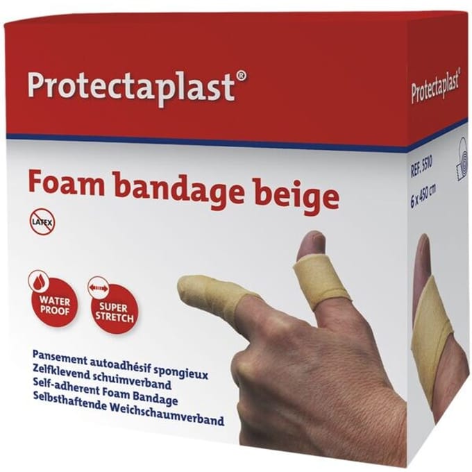 Foamverband Protectaplast beige 6cmx4,5m
