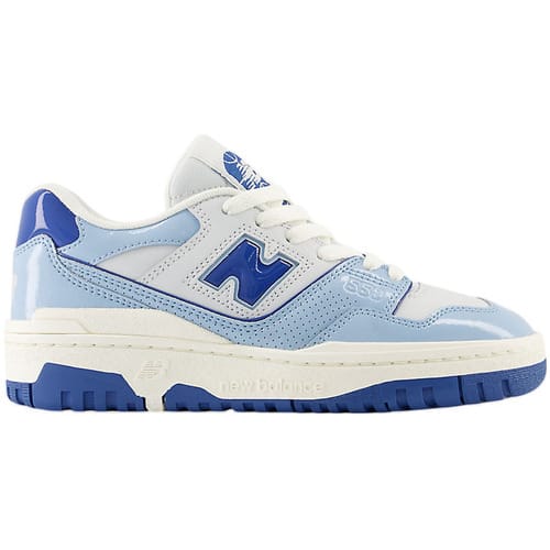 Lage Sneakers New Balance Baskets 550 bleu/gris