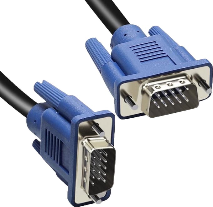 VGA naar VGA Adapter Kabel Converter - VGA naar VGA 1080p Kwaliteit - 150 cm - Blauw