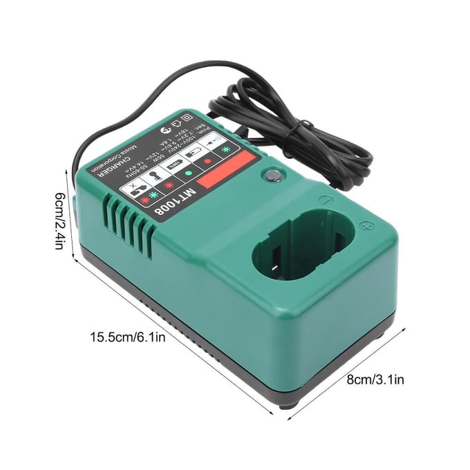 MT1008 Universele acculader voor elektrische boormachines 7.29.61214.418V