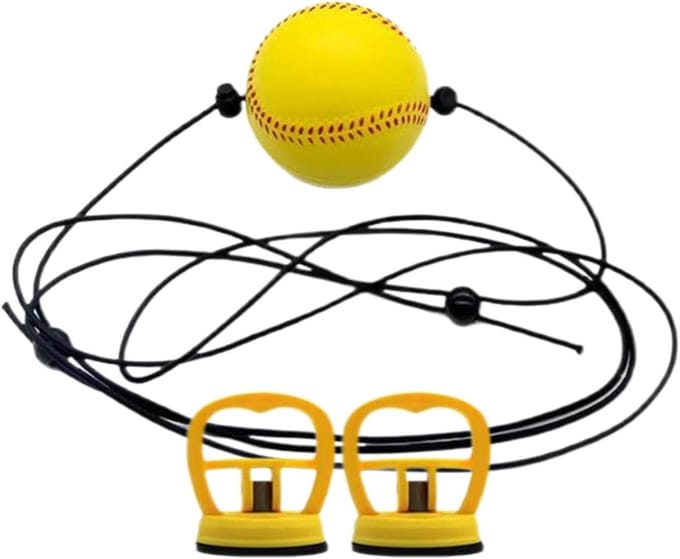 Snelheidsbokszak - Reactiebal Boksen - Reflex Training - Snel Op te Zetten - 112cm Breed - Zwart