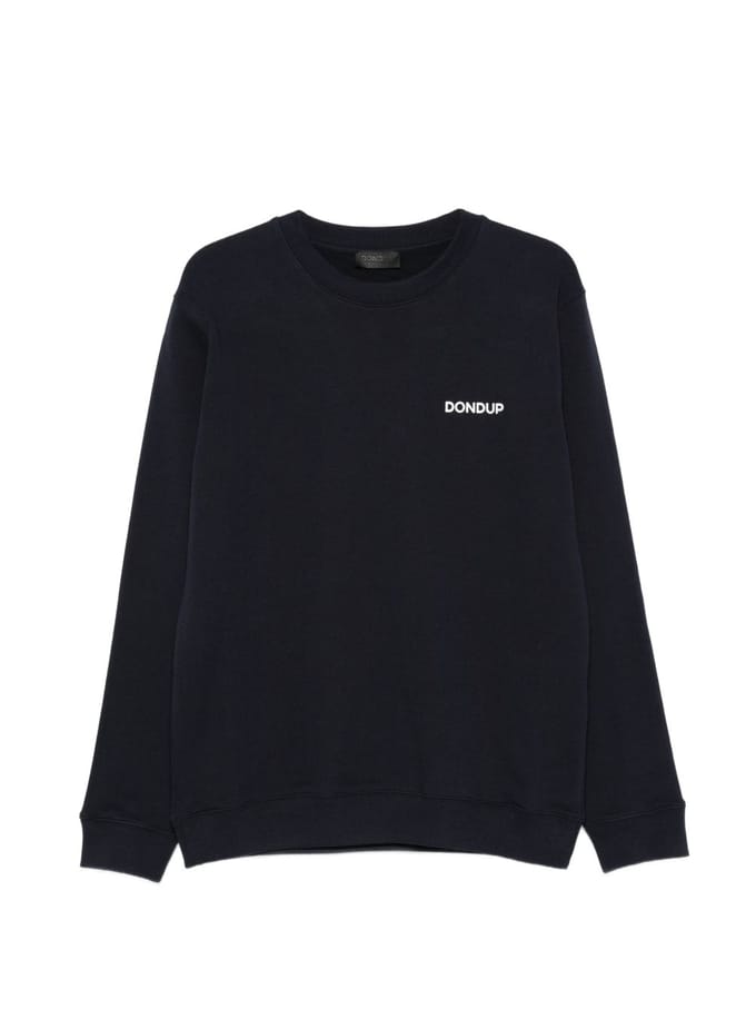 Dondup Blauw sweatshirt man logo