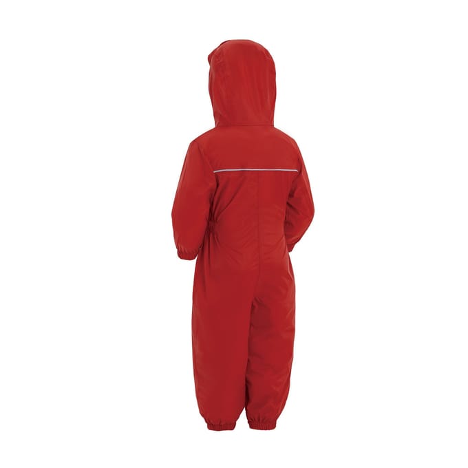 Regatta - Geweldige Outdoors Peuter Puddle IV Waterbestendige Regenpak (Rood)