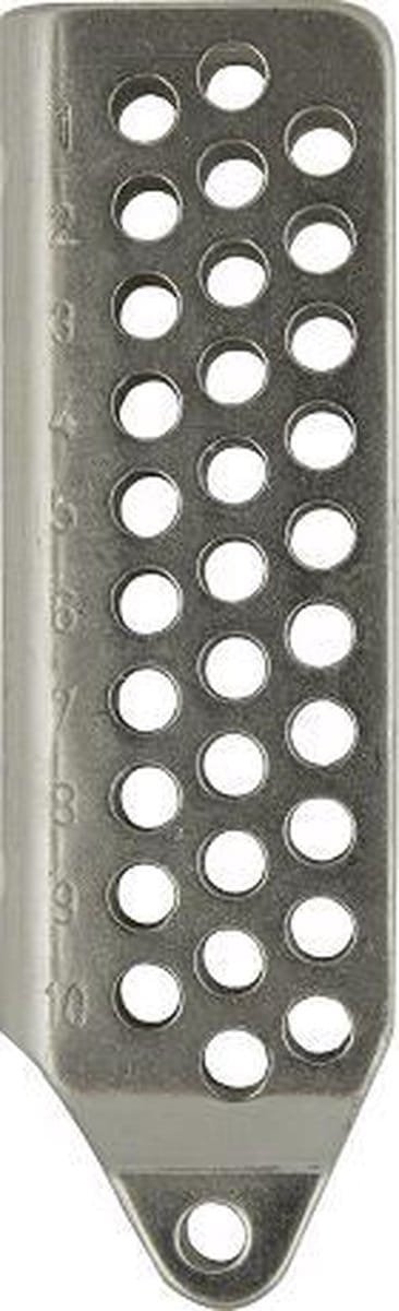 Seilflechter - Plaatspanner - RVS - 120x35mm - 6mm - Maat: Default