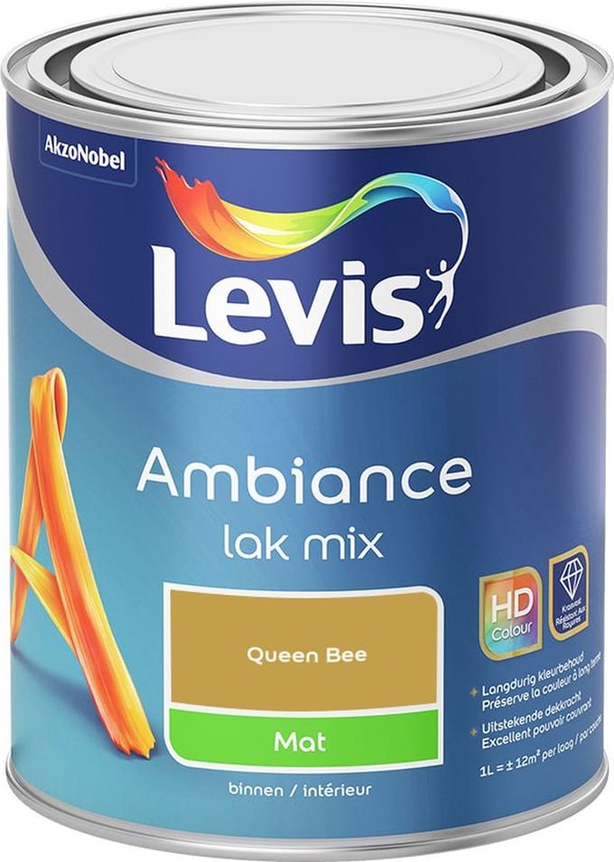 Levis - Ambiance Lak Mat Mix - Queen Bee - Mengverf - 1 L