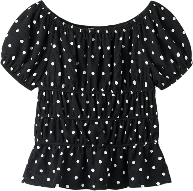 NAME IT - NKFRACHEL SS TOP - Meisjes - Blouses