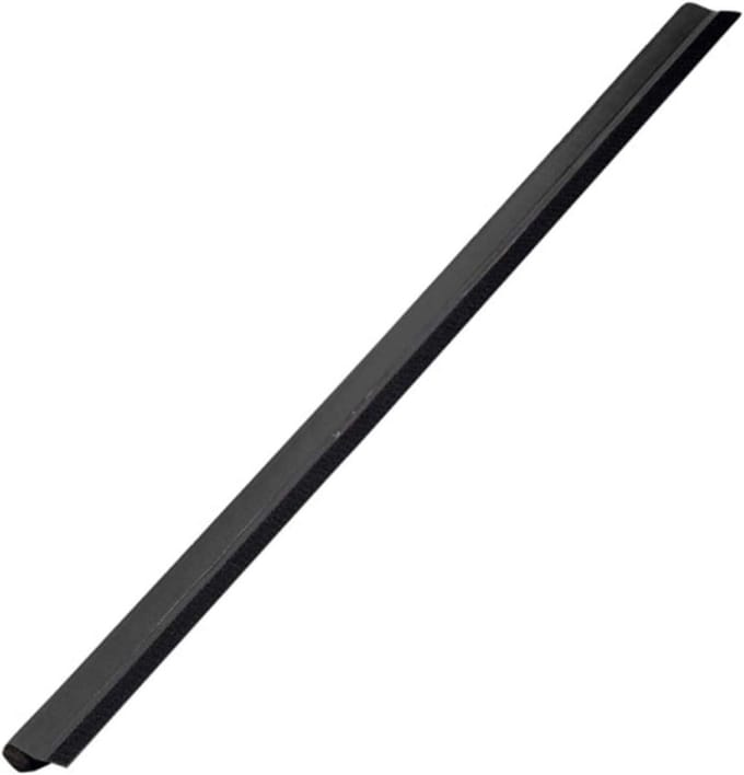 Deurstopper - Tochtstrip - Energie Besparen - Dubbele Bescherming - 90 cm - Zwart