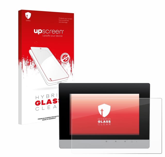upscreen - Screenprotector voor WAGO Touch Panel 600 Web Panel - Folie Beschermfolie Beschermglas transparant