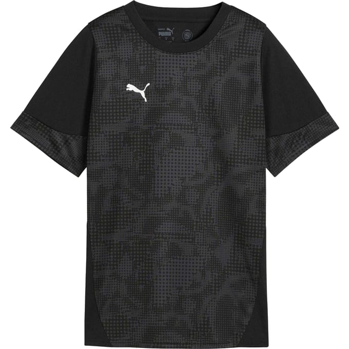 Puma Dames Teamcup Trainingsscheidsrechter Shirt (Zwart/Zilver)
