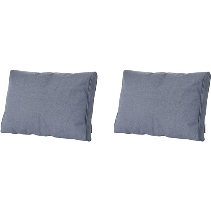 Madison - Lounge Profi-Line Manchester denim grey - Ca. 40x60 cm - Set van 2