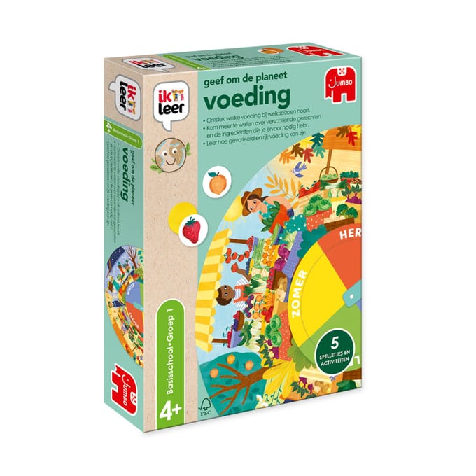 Jumbo - Ik Leer - Geef Om De Planeet - Voeding - Educatief Spel - Vanaf 4 jaar