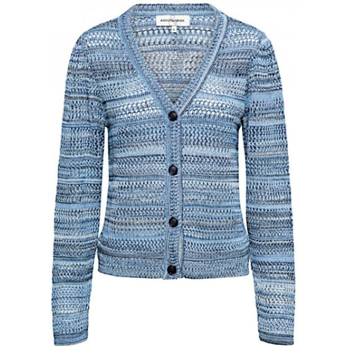 &Co Woman &co women vest babette light blue multi