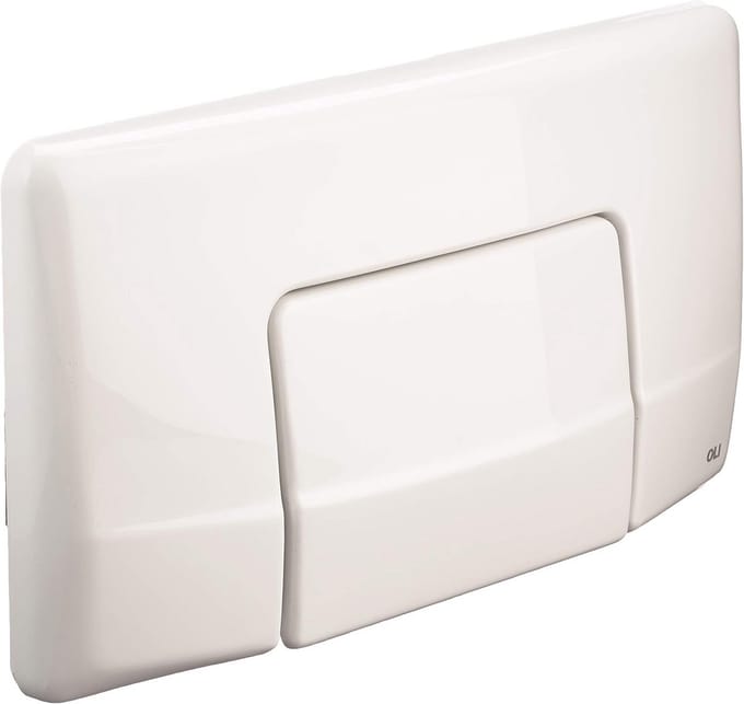 Witte Bedieningspaneel voor Inbouwdoos Diamante en Giada