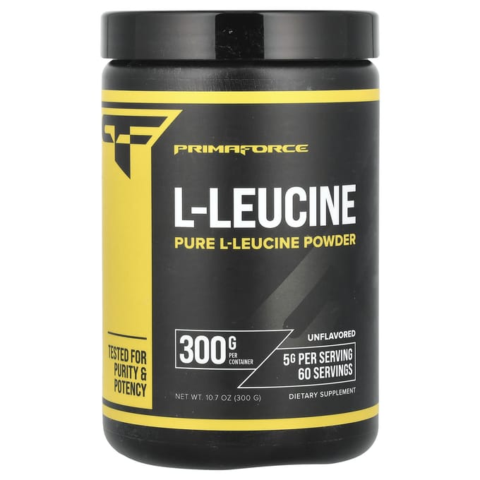 Primaforce, L-Leucine, Ongezoet, 303 g (300 g)