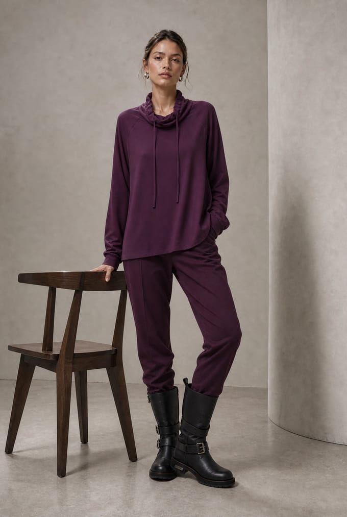 Maren top technical jersey | Cherry - Cherry / S
