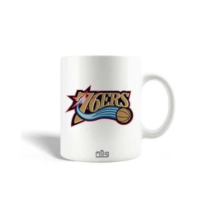 Mug - MANIACASE - 76ers - Céramique - Jaune - 30cl - Compatible lave-vaisselle