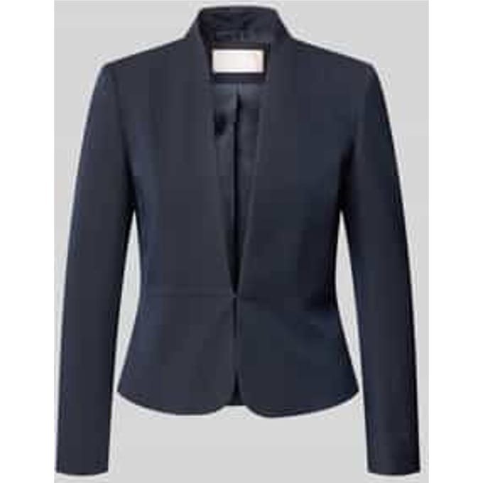 slim fit blazer met haakjessluiting