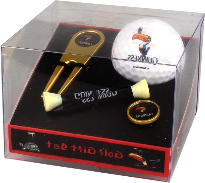 Golf Cadeauset - Golf Accessoires - Golfen - Toucan Design - 110 g - Wit