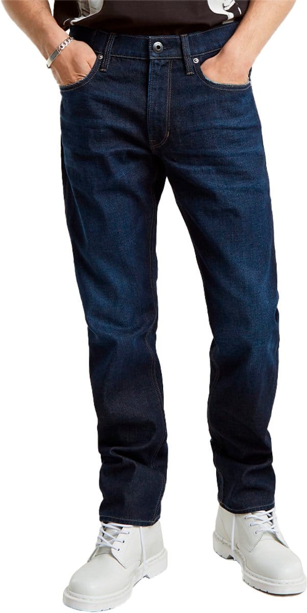 G-STAR Mosa Straight Heren Jeans - worn in hourglass