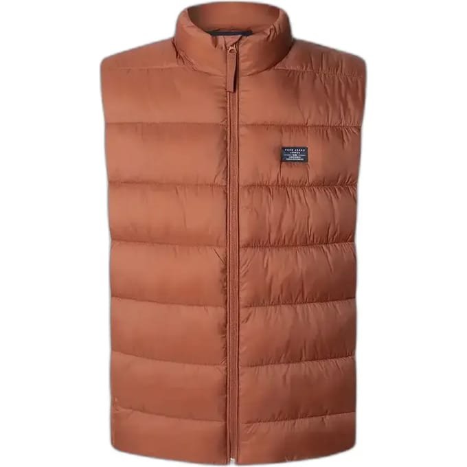 Pepe Jeans Puffer Vest Oranje L Man
