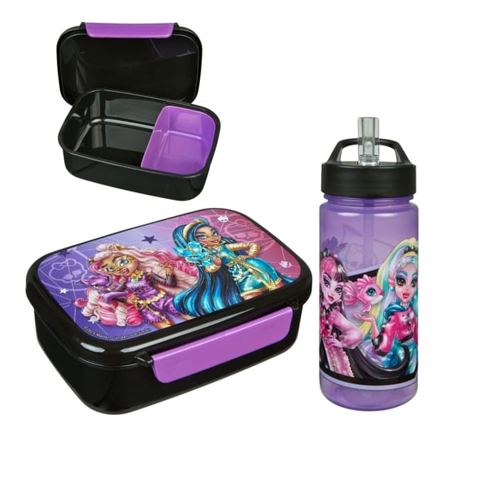 Monster High lunchset; lunchbox en drinkfles