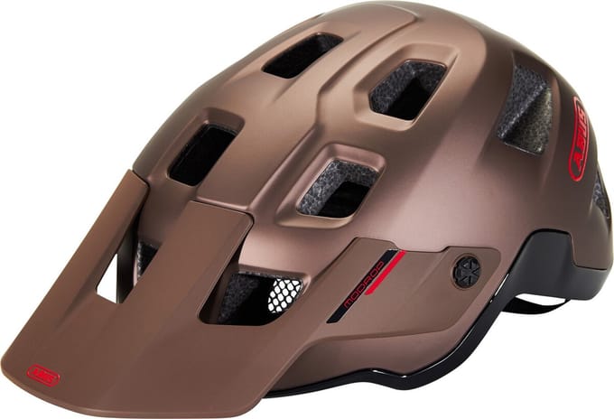Fietshelm ABUS MODROP MIPS metallic copper S - 51-55 cm - bruin - Geschikt voor gebruik op mountainbikes - 340 g