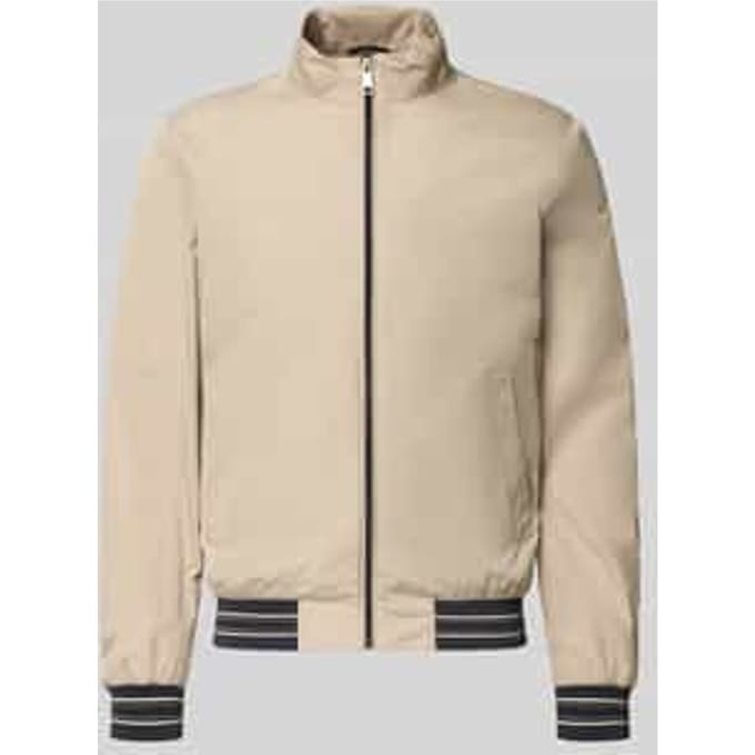 Blouson met opstaande kraag en ritssluiting