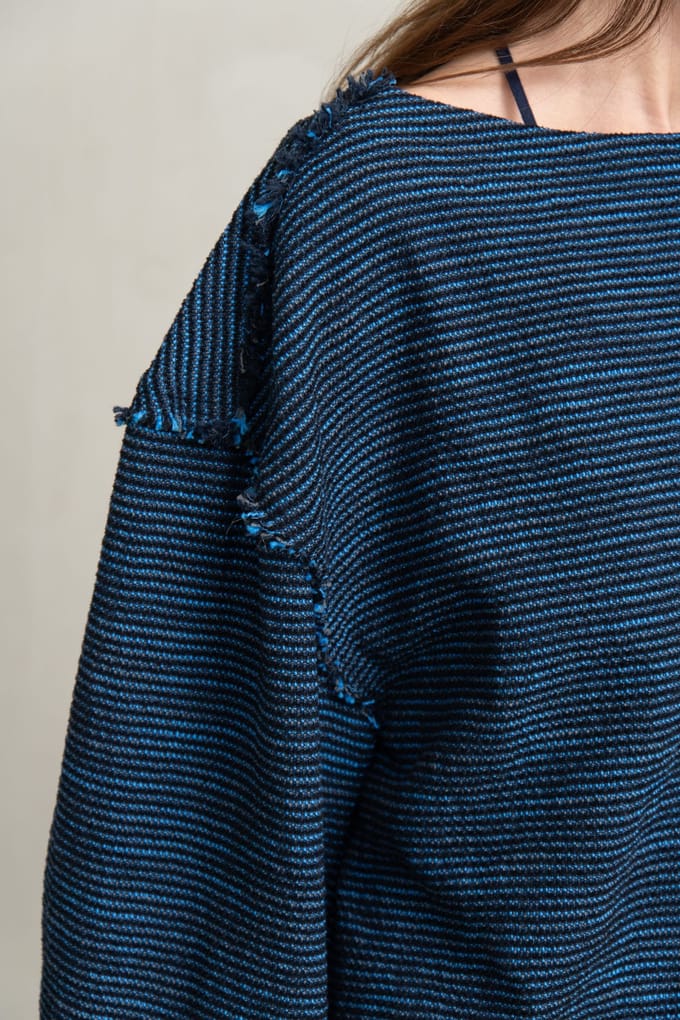Humanoid Brooks Peacock Maat: S | Sweaters Outlet | Dames | Blauw