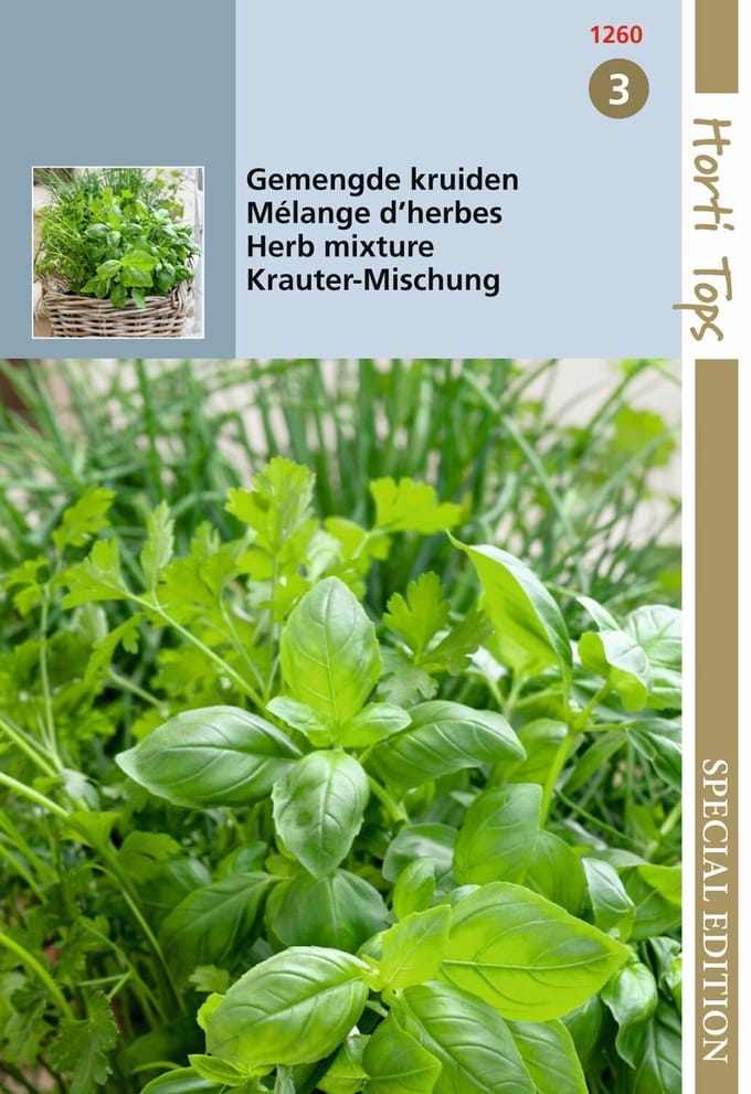 Hortitops zaden - Kruidenmix 2 gram