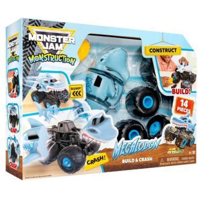 Monster Jam - 1:25 Monstruction Megalodon Truck Voertuigen