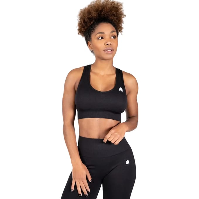 Gorilla Wear Neiro Seamless Sport Beha - Zwart - M/L